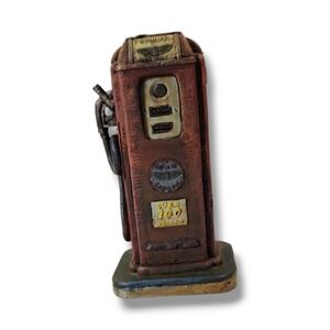 Popular Imports Resin Gas Pump Figurine Vintage 1999